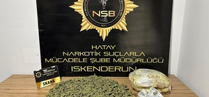 Hatay’da uyuşturucu operasyonu: 2 tutuklama