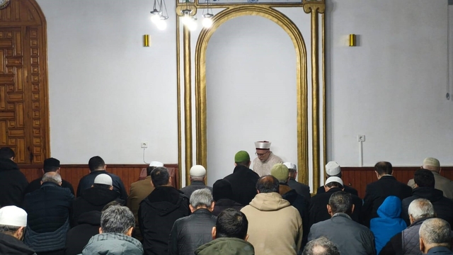Köyceğiz Merkez Hacıbey Camii'nde Sabah Namazı buluşması gerçekleştirildi