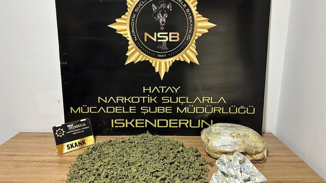 Hatay'da uyuşturucu operasyonu: 2 tutuklama