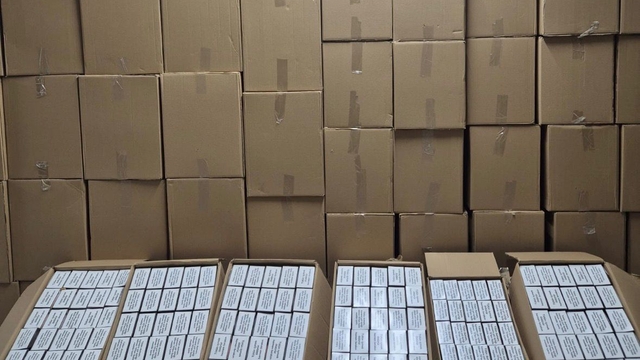 Kırşehir'de 1 milyon makaron ele geçirildi