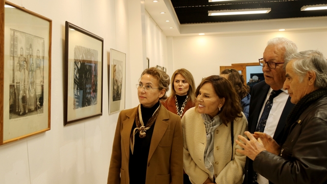 Zonguldak'ta "Prof. Dr. Basri Erdem Uluslararası Baskı Koleksiyonu Sergisi" açıldı