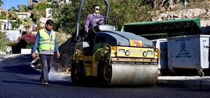 Altyapı çalışmaları tamamlandı, sokak sıcak asfalta kavuştu