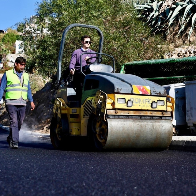 Altyapı çalışmaları tamamlandı, sokak sıcak asfalta kavuştu