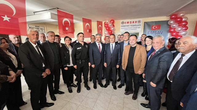 EMŞAV Tarsus hizmet binası açıldı