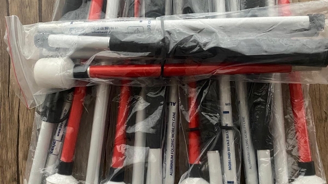 Yeni doğan bebek adına yapılan 'Beyaz Baston' bağışı yürekleri ısıttı