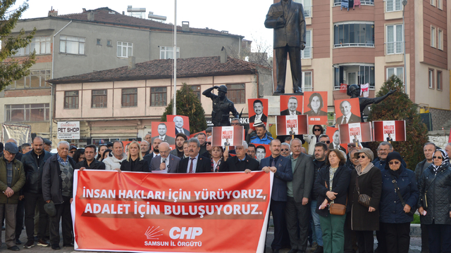 CHP Samsun İl Yönetiminden Havza'da esnaf ziyareti