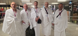 Şehit yakınları ve gaziler umreye gönderildi