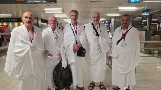 Şehit yakınları ve gaziler umreye gönderildi