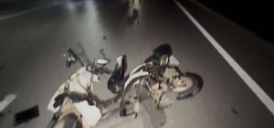 Hafif ticari araçla çarpışan elektrikli motosikletin sürücüsü öldü