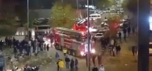 Siverek'te çıkan yangında 9 kişi dumandan etkilendi