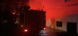 Şanlıurfa'da apartmanda çıkan yangında 9 kişi dumandan etkilendi