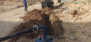 Mardin'de bazı bölgelerin su ihtiyacı açılan sondaj kuyusuyla karşılandı