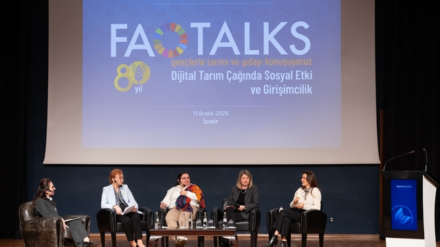 FAO Talks- Gençlerle Tarımı ve Gıdayı Konuşuyoruz paneli