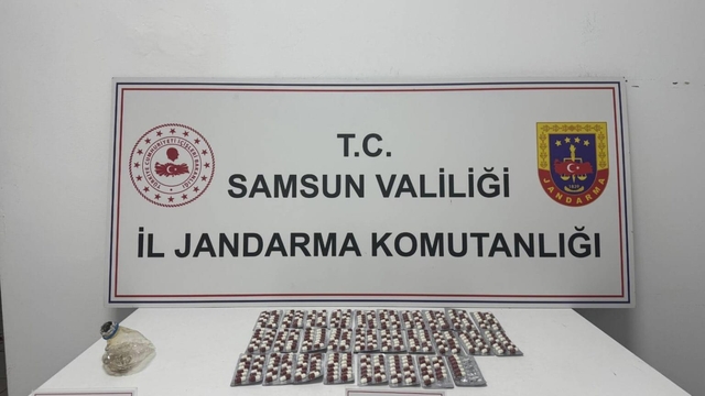 Samsun'da uyuşturucu operasyonunda 2 zanlı yakalandı