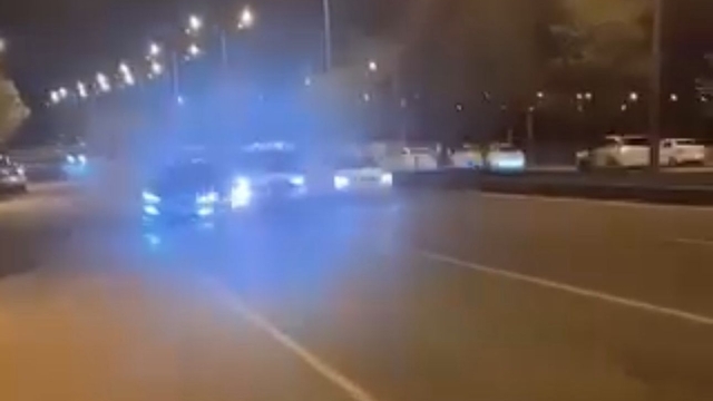 Diyarbakır'da yarışan 3 aracın karıştığı kaza kamerada: 3 yaralı