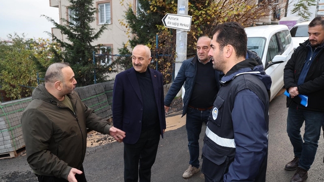 Gebze'de altyapı çalışması sonrası 21 bin tonluk asfalt çalışması