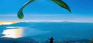 Köyceğiz Gölgören Dağı yamaç paraşütüne uygun bulundu