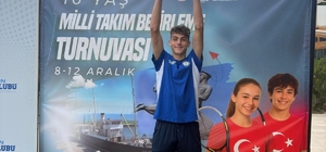 Samsunlu tenisçi Kuzey Kerem Bayrak milli takıma seçildi