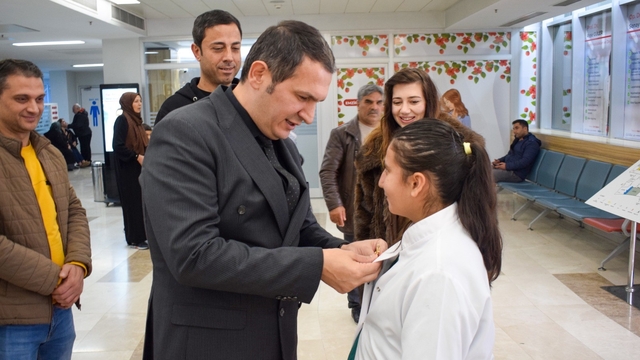 ANKA Hastanesi'ne anlamlı ziyaret