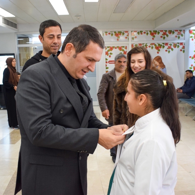 ANKA Hastanesi'ne anlamlı ziyaret