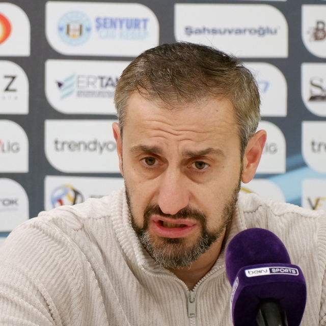 Serkan Özbalta: "Beni memnun eden şey oyuncuların pes etmemesiydi"