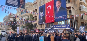 Anahtar Parti Genel Başkanı Ağıralioğlu partisinin Şanlıurfa İl Başkanlığı binasını açtı