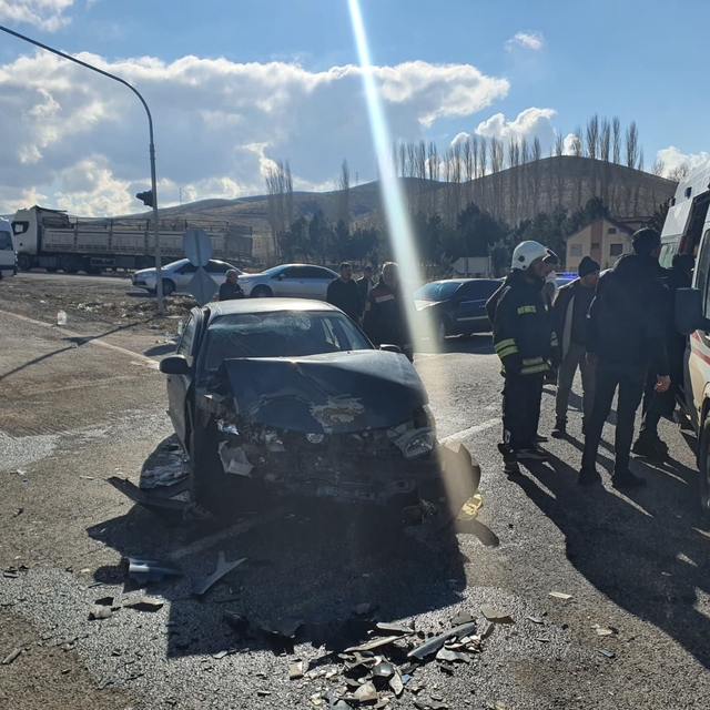 Yozgat'ta meydana gelen kazada 5 kişi yaralandı