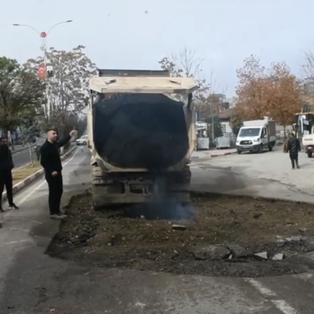 Siirt'te yol bakım seferberliği