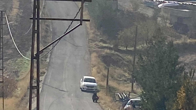 Kurtalan'da maddi hasarlı kaza