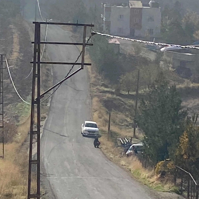 Kurtalan'da maddi hasarlı kaza