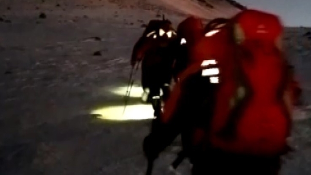 Hasan Dağı'na tırmanan 2 üniversite öğrencisi dağda mahsur kaldı