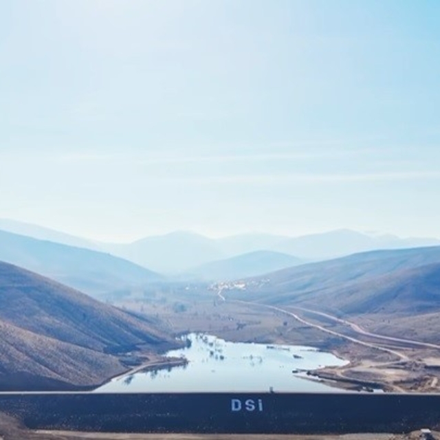 Bayburt'taki Yelpınar Göleti'nde su tutulmaya başlandı