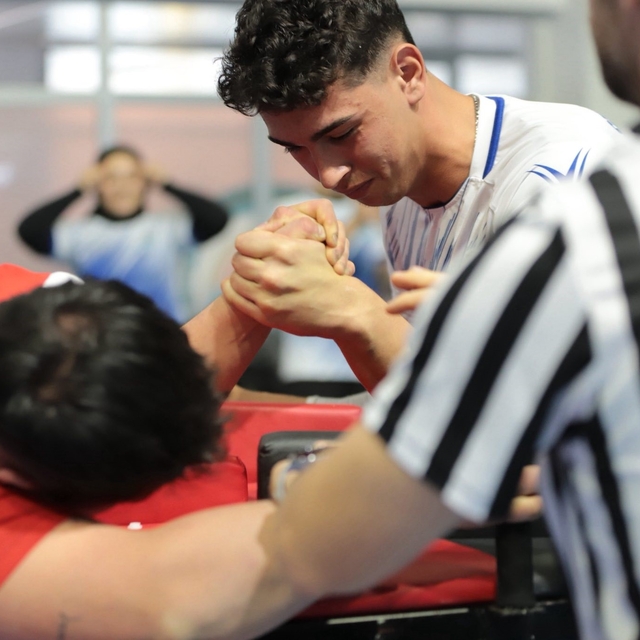 Muğla okul sporları gençler bilek güreşi il birinciliği Menteşe'de tamamlan...
