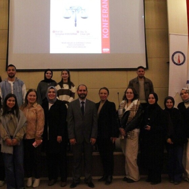 Kütahya'da "İnsan Hakları" konulu konferans