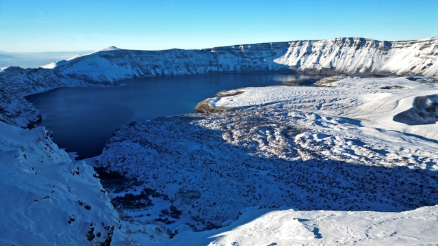 Nemrut, Van Gölü ve Süphan'da kışın en güzel hali