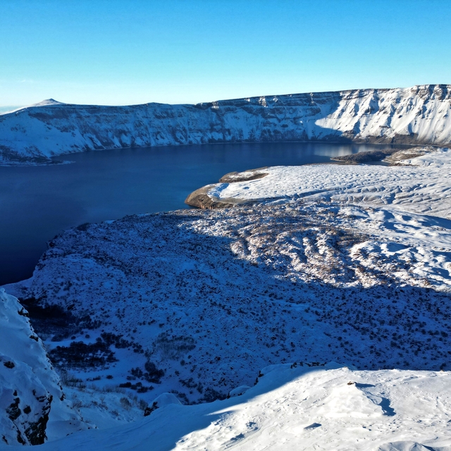 Nemrut, Van Gölü ve Süphan'da kışın en güzel hali