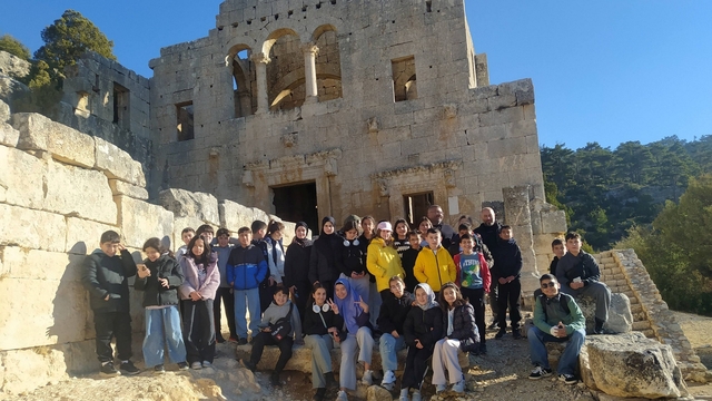 Mut Alahan Manastırı yerli ve yabancı turistlerin ilgi noktası oldu