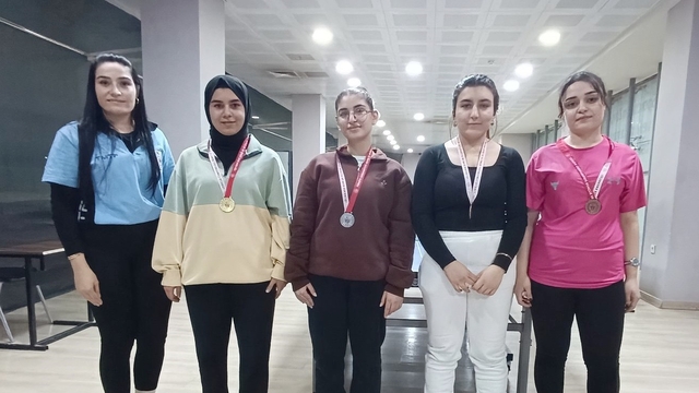 Yurtlig Masa Tenisi İl Birinciliği Yarışması tamamlandı