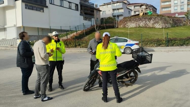 Bilecik'te trafik güvenliği için motosiklet ve ATV denetimi