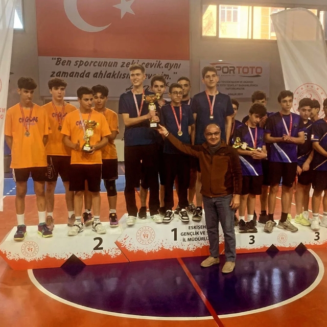 Okul Sporları Gençler İl Birinciliği müsabakaları sona erdi