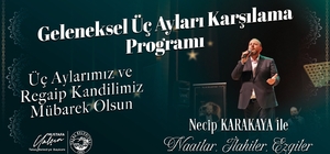 Talas'ta geleneksel üç ayları karşılama programı