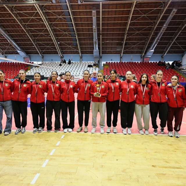 Okul Sporları Voleybol Gençler İl Birinciliği müsabakaları tamamlandı