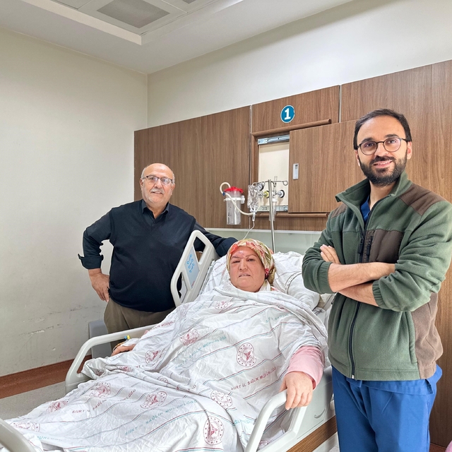 Siirt'te kafa tabanı ameliyatı gerçekleşti