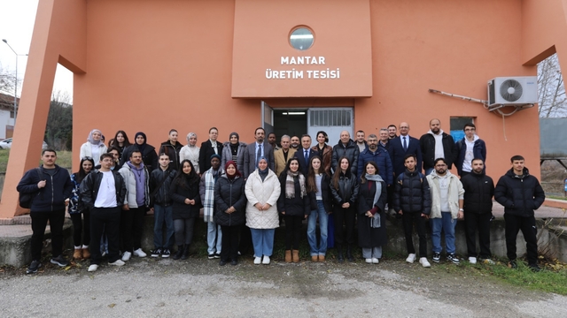 TOGÜ Rektörü Yılmaz, mantar üretim tesisini ziyaret etti