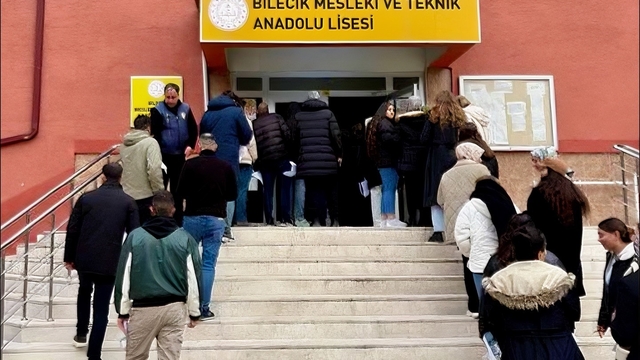 Özel güvenlik sınavları Bilecik'te de gerçekleştirildi
