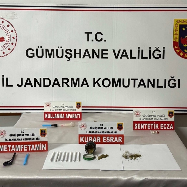 Kocaeli'den Gümüşhane'ye uzanan zehir hattı jandarmaya takıldı