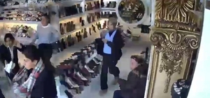 Hatay'da deprem korkusuyla yaşanan kaçış görüntülendi