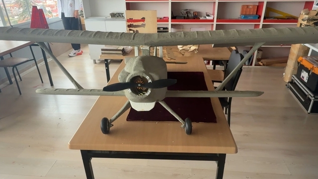 Erbaalı öğrenciler "Erbaa Teyyaresi"ni gün yüzüne çıkardı