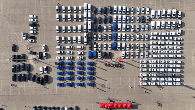 Gaziantep'te emniyet ve jandarma teşkilatının filosuna 259 araç eklendi