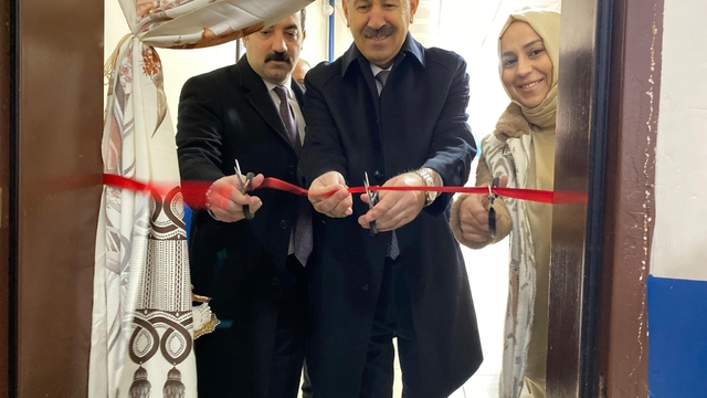 Arpçay'da ilkokul öğrencilerinden Milli Kültür Sergisi